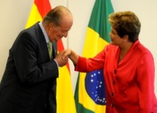 Juan Carlos 1° e Dilma